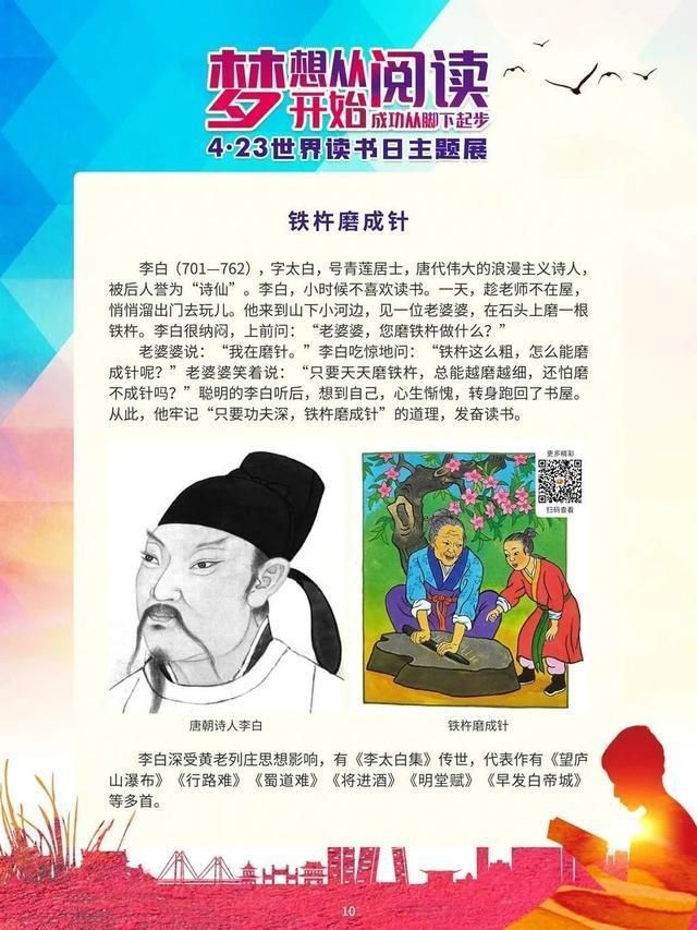 世界读书日主题线上展览｜梦想从阅读开始，成功从脚下起步