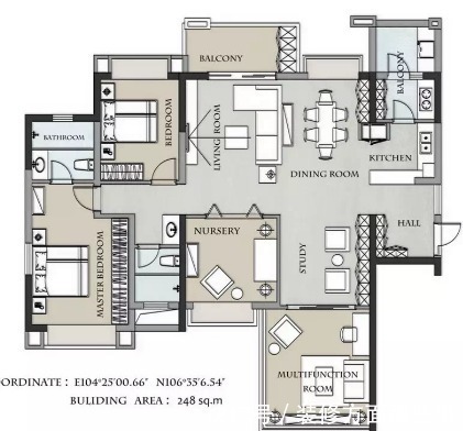 现代|120平简约风四居室,移步异景间,经过淬炼的现代美学悄然而出