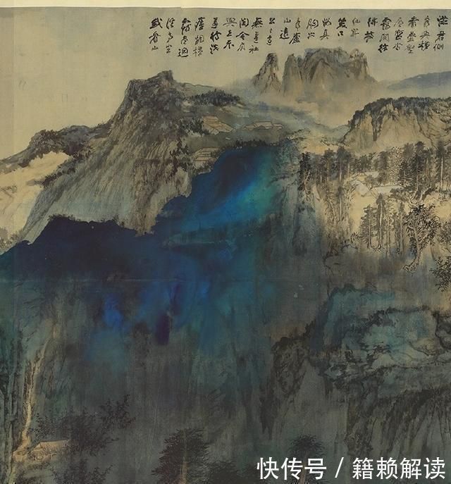 绘画$张大千画的作品，比齐白石作品大气，专家：无法正常估价