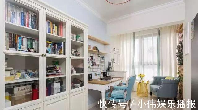 三居|116平简美风三居,淡雅清新的色彩,让人看着就舒服