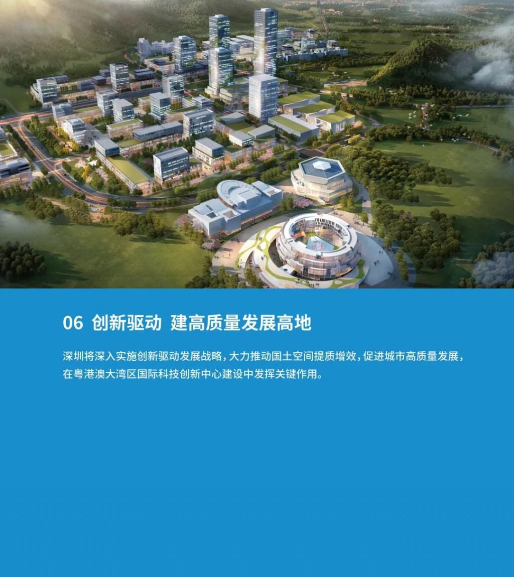 公示|最新发布！深圳2035国土空间总体规划草案公示