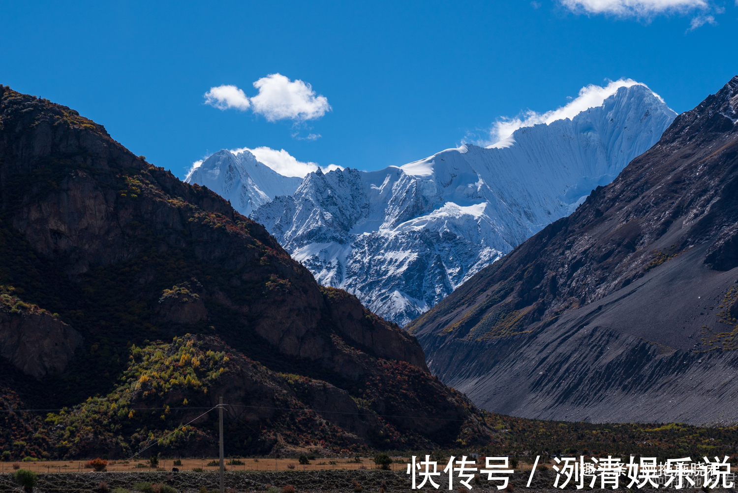 柏油路|藏东有个三色湖，不要错过尽头的祥格拉冰川