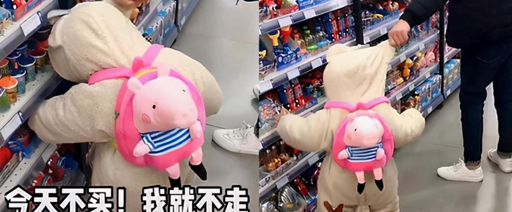 女儿小区撒泼躺地，宝爸淡定看手机，对峙2小时，网友：都是狠人