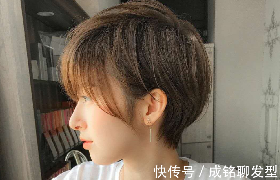 波头|不管你多大年龄,都可以尝试一下这六种时尚短发,显脸小又减龄