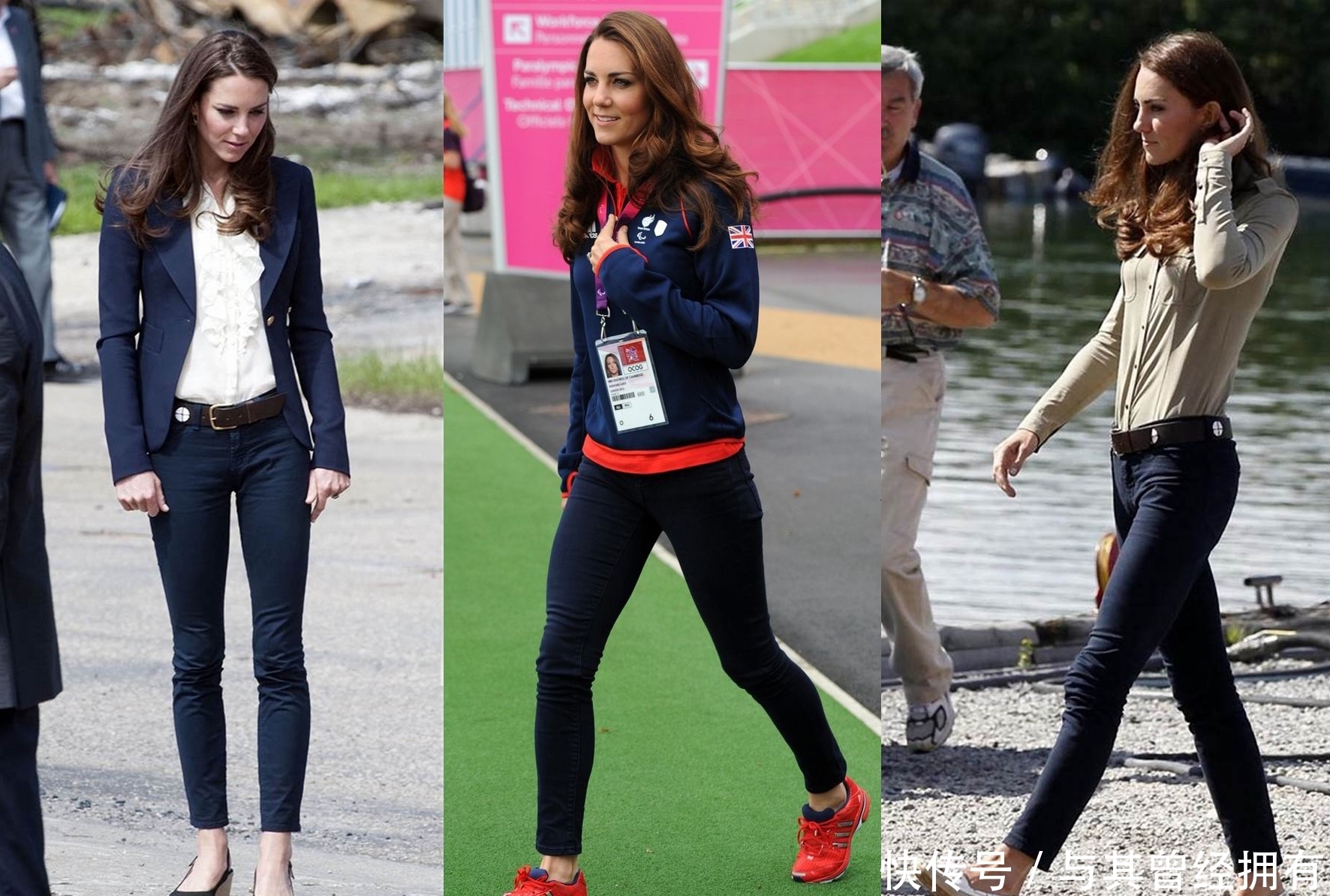 气质|学学凯特王妃、西班牙王后穿阔腿裤,时髦又气质!梅根穿出潮流范