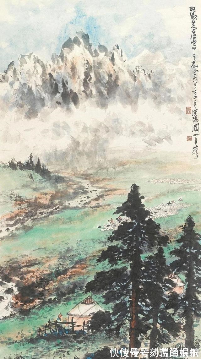 关山月&岭南画派不只画南方的花花草草也有北方的山山水水