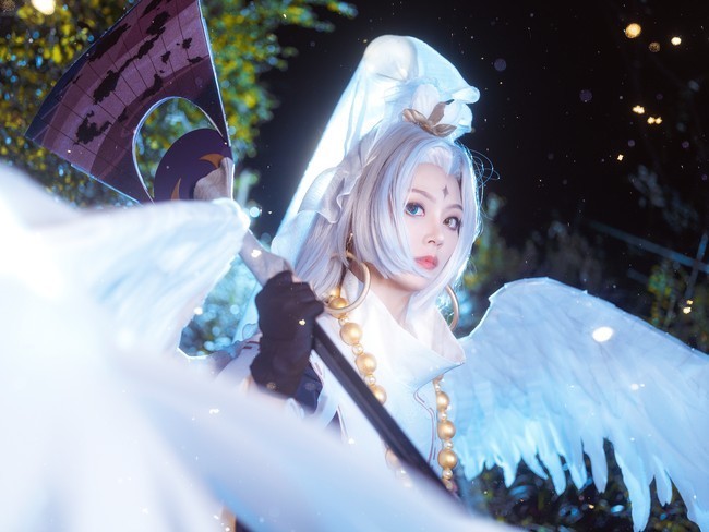 天狗|cos:阴阳师·少羽大天狗 无垢白羽