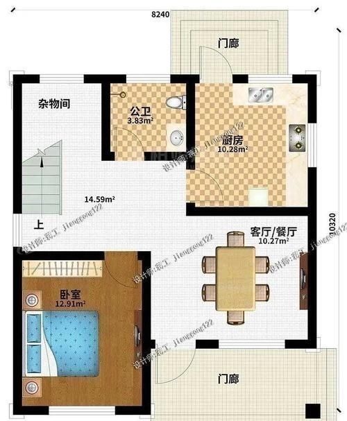 造价|5款80平左右的小户型别墅,3款仅需20万,这个造价做得出来