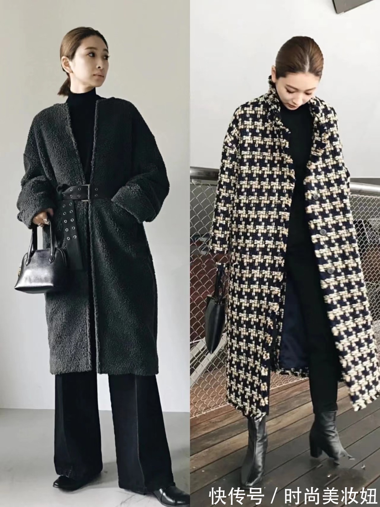 搭配 真正有气质的女人,都爱大衣配阔腿裤,藏肉不说还显气质