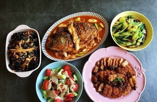 普通打工人的晚餐，荤素搭配5道菜，吃好吃饱不浪费，不搞假把式！