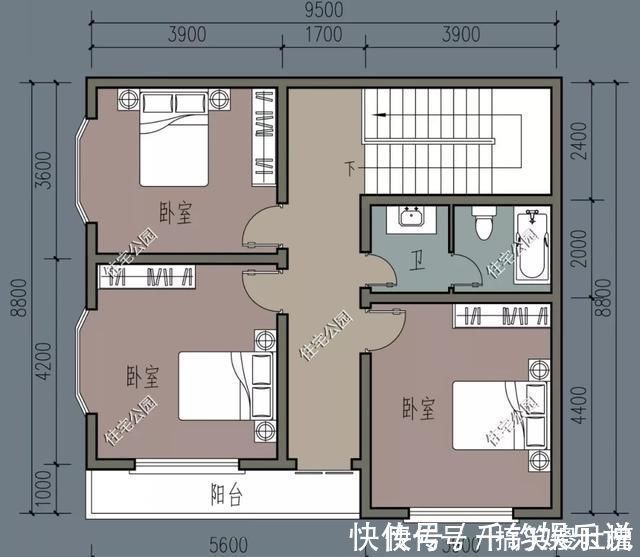 户型|农村建两层有什么好户型，20万之内能建好的5套小户型推荐