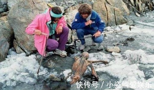 雪山#游客登山,发现冰层中有人,专家:可能是古希腊人的先祖