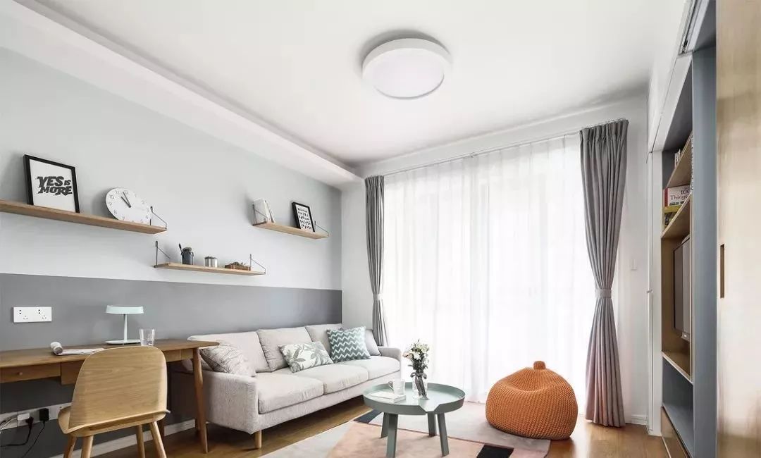 书房|客厅要是这样装,一间变两间!