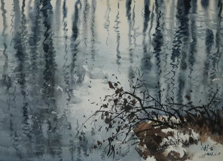 西安美术学院&[第七届庐山水彩节邀请嘉宾]段渊古艺术作品展