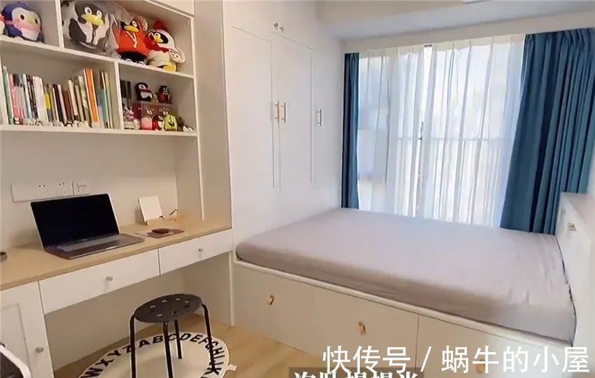 通顶柜|姑娘住进套内70㎡小家，空间虽小却温馨感满满，网友：爱了