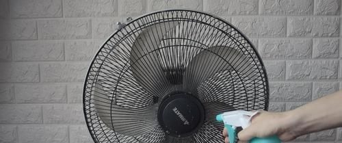 不管电风扇多脏,教你不用拆下清洗,几分钟变得干净无灰尘,实用