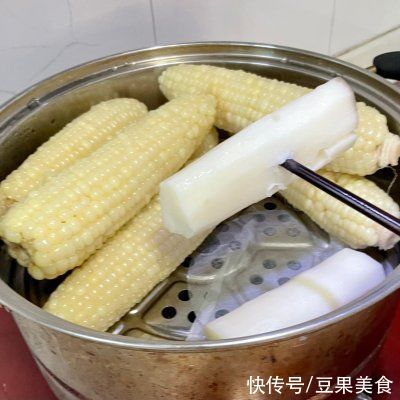 小清新|简单小清新风格的红豆山药