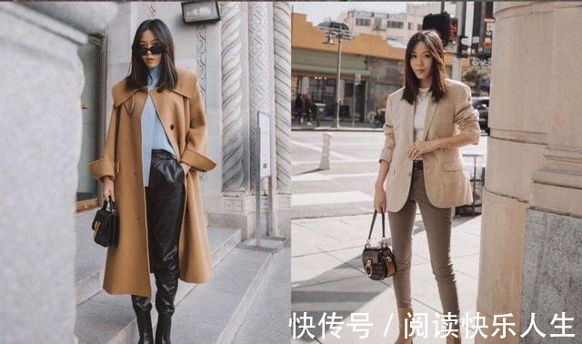 秋季 上班也要精致时髦,时尚博主的秋季穿搭示范,优雅知性的气质稳了!