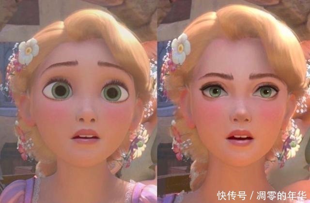 安娜|如何让迪士尼公主更像真人“面部重塑”了解一下,茉莉美到惊艳