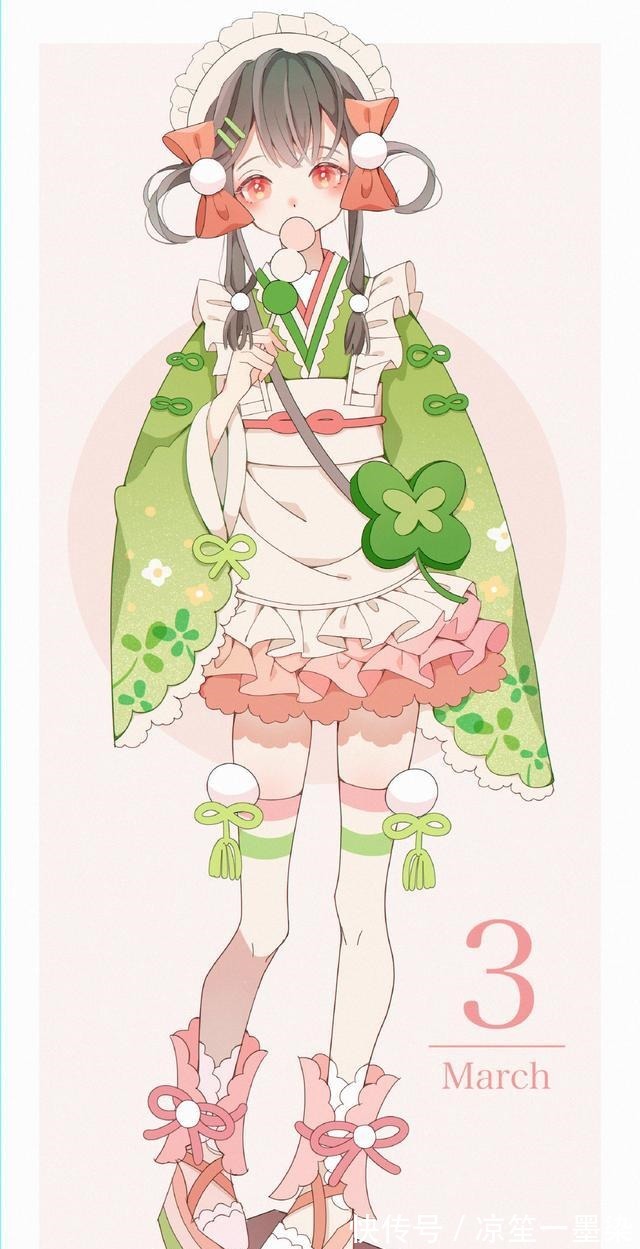 日本画师绘制“12月拟人”,9月是萌兔美少女,4月一眼惊艳!