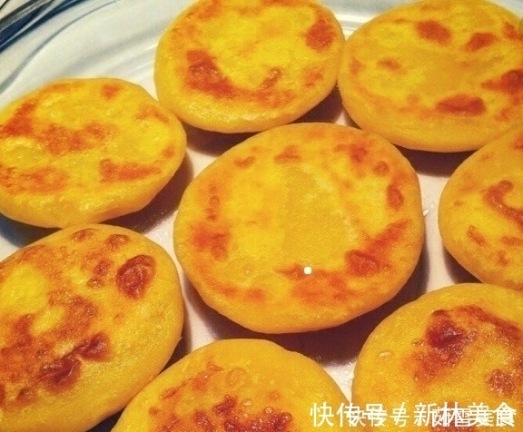 南瓜|南瓜饼新做法,不蒸南瓜不和面,简单拌一拌,营养好吃,软糯香甜