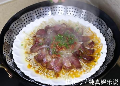金针菇|大厨教你做一道“口味金针菇”,做法简单,开胃下饭,年夜饭必备