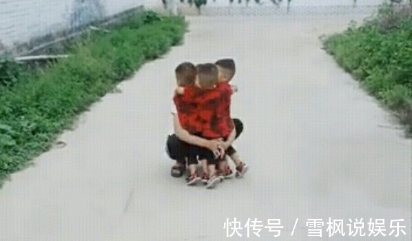妈妈|三胞胎哭闹都要妈妈抱,妈妈接下来的做法,丈夫看了不停地流眼泪