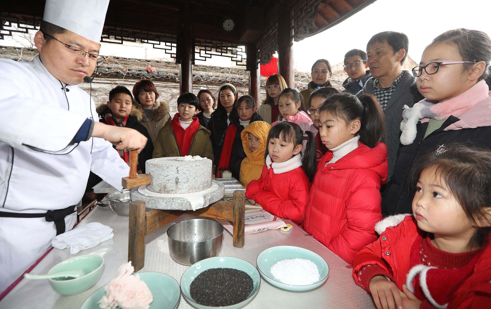 汤圆|做汤圆、猜灯谜，在澥浦十七房体验原汁原味“老底子”的元宵节