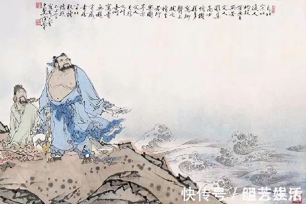 中国画家@范曾：中国画家里我是第一，这个我很自信！你怎么看？