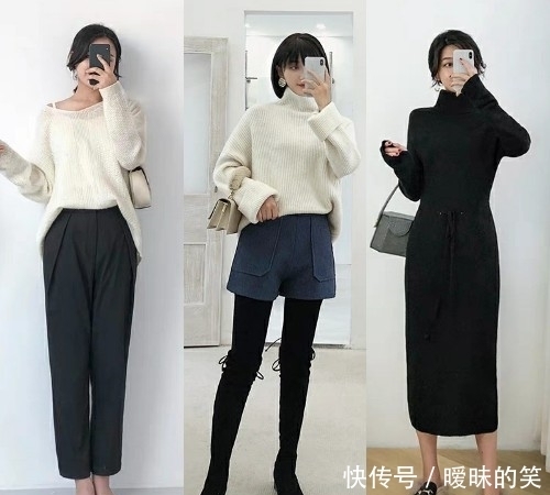好看|21套冬日气质穿搭示范,很优雅很好看,简约才有味道!