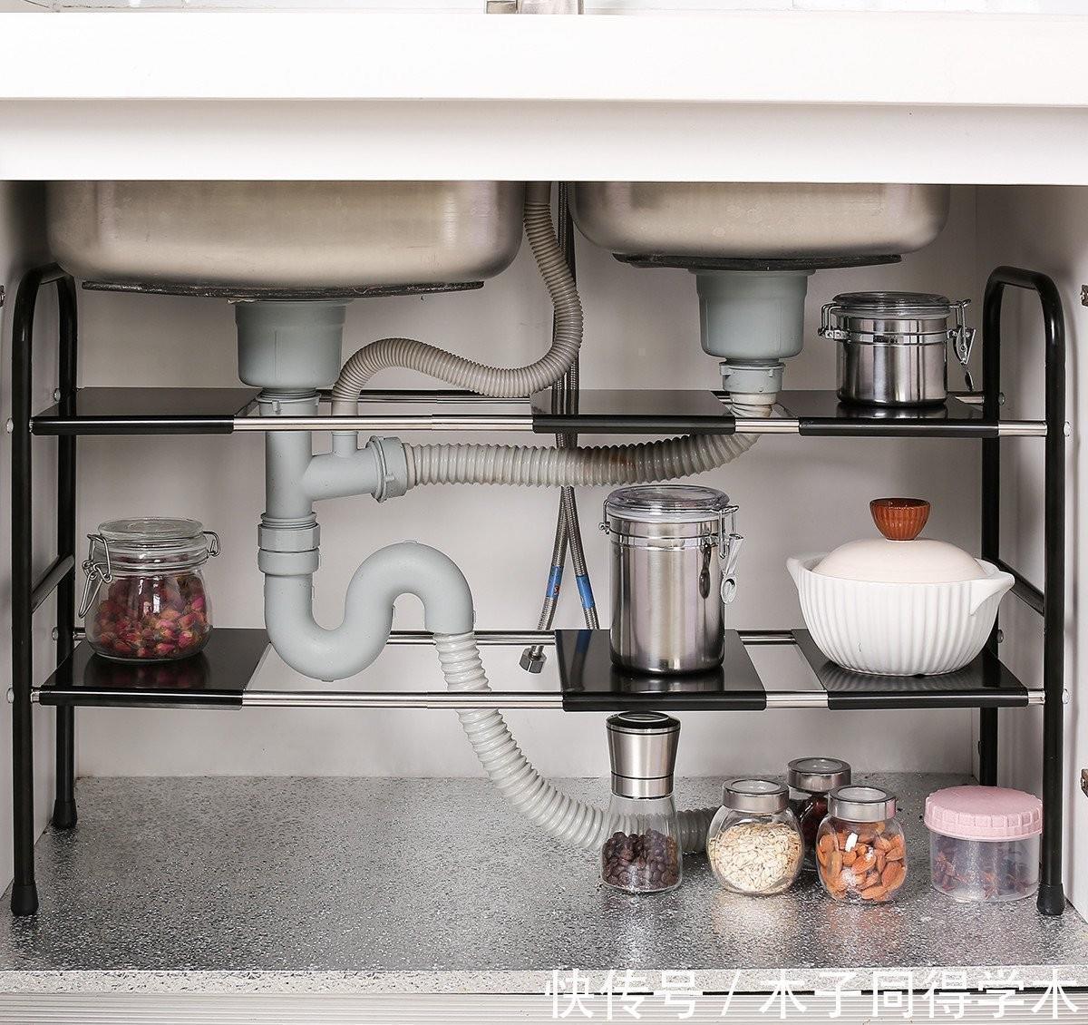 地柜|全家人都满意的厨房:用这套“2+2+2”橱柜布局法,1㎡能当2㎡用