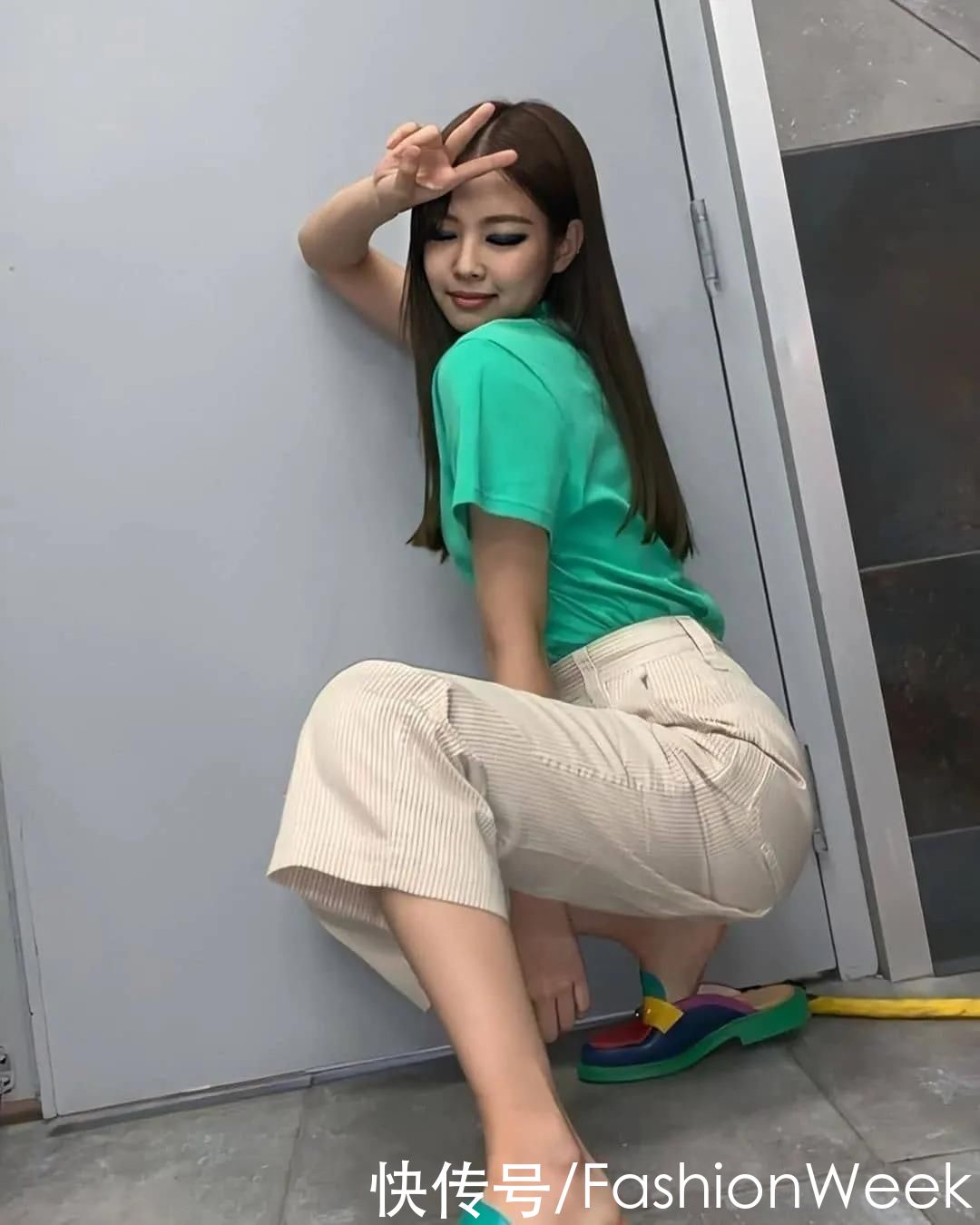 Jennie真是行走中的冷皮女孩种草机