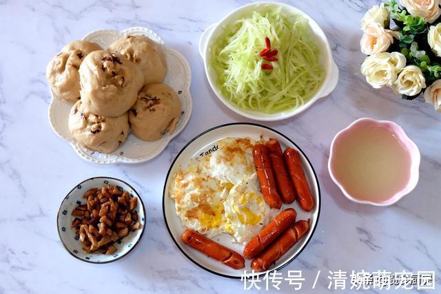 身体|想要孩子身体好，饮食和运动都要重视，一周七天换着花样吃早餐