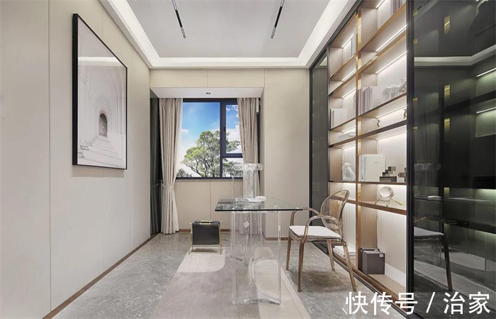 简约|治家平台丨122㎡室内设计现代简约风格，尽显优雅高级格调