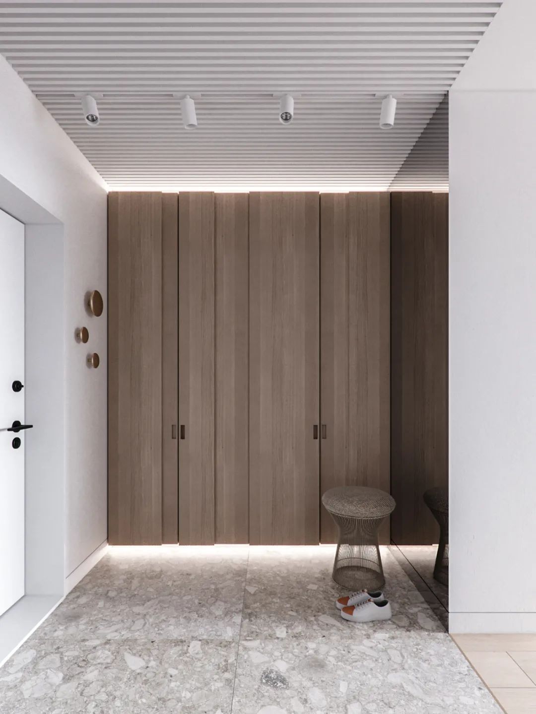 家装|80款入户鞋柜设计方案，人家这样装，太亮眼了