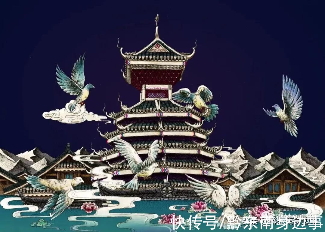 厦格村$黎平厦格：“90后”插画师，画笔传承民族文化