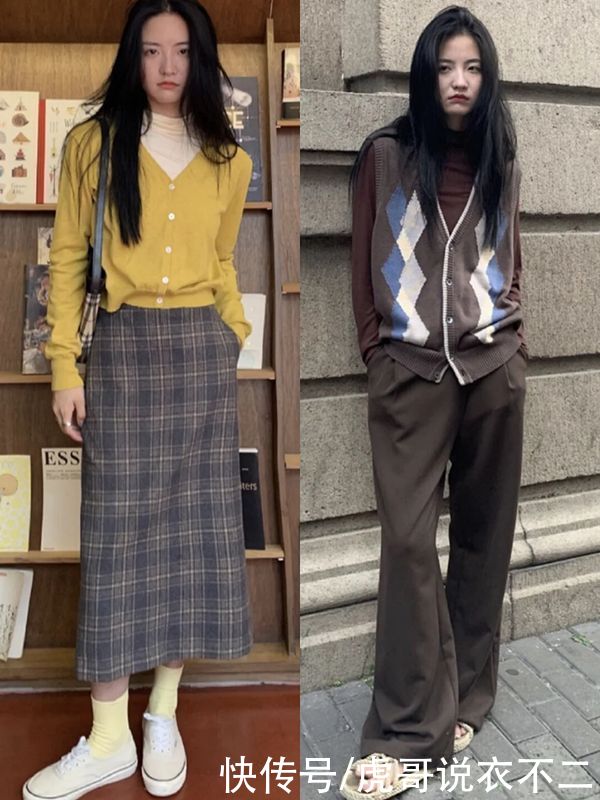 打底衫别总穿黑白灰，春季减龄还得靠彩色，单穿叠穿时髦又优雅