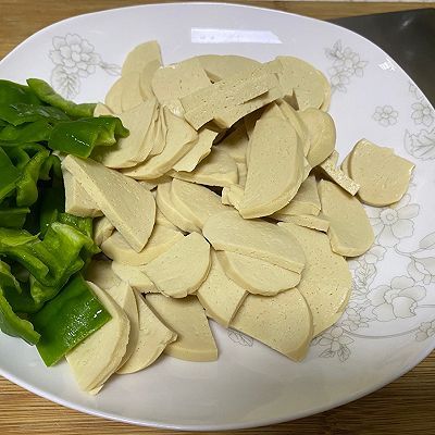 素鸡|素鸡炒青椒