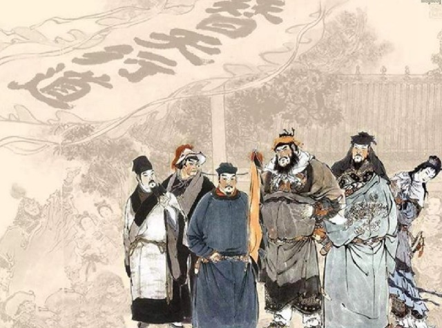 晁盖!宋江聚义厅上排座次,公孙胜看清楚后,扭头离去,梁山自此无兄弟