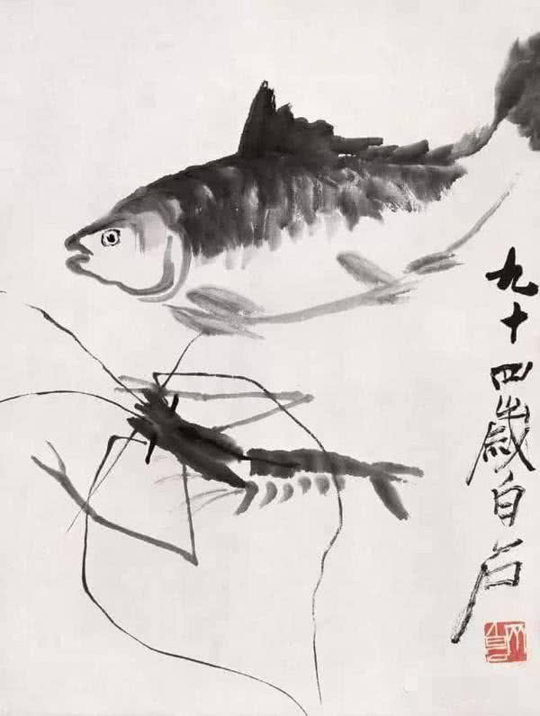 笔下$三人挑战画鱼,齐白石的最简单最贵,画得最复杂的却没有人要