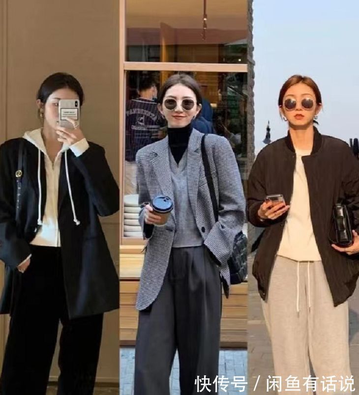 卫衣 卫裤才是冬天的“万能裤”,可以搭遍整个衣橱,照着穿时髦有气质