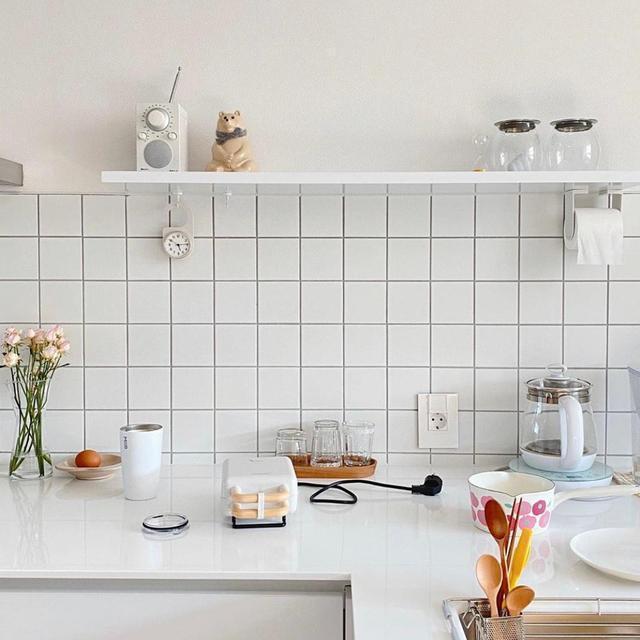 主妇|爱惨了韩国的极简之家，全屋干净到令人发指！连条毛巾都整整齐齐