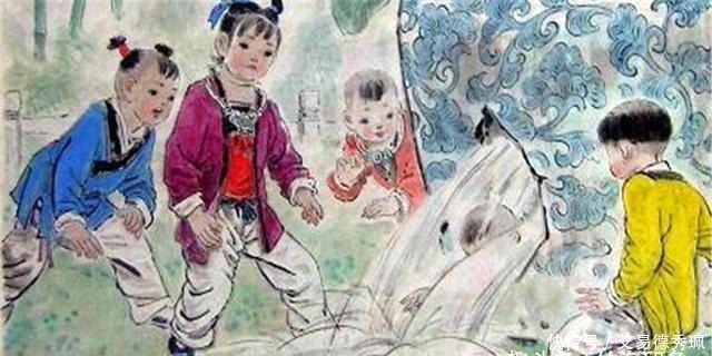 上官均@司马光砸缸为什么能够名垂千古?看看他救的是谁!