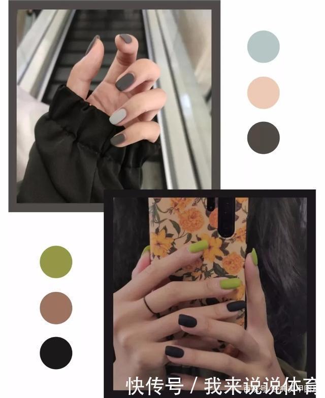 指甲|高级感超强的磨砂美甲,显白又显气质,哪个仙女不爱呢