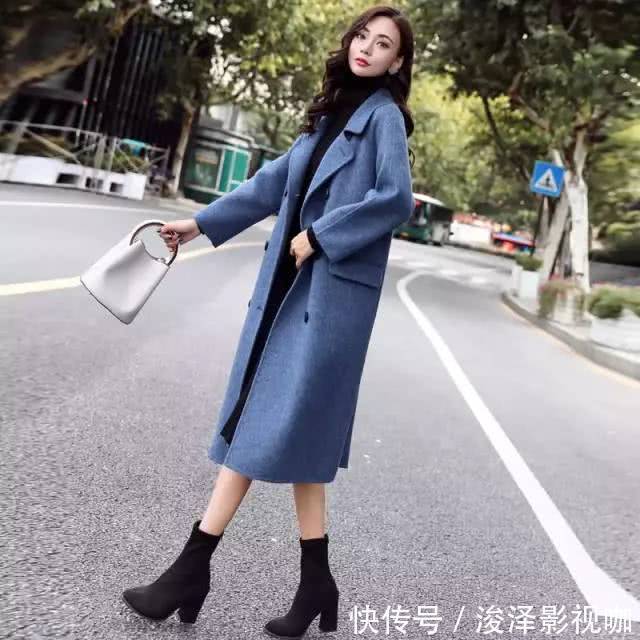 赫本风|再给你强调下女人穿大衣别配小衫,冻腿!学下面这么穿,贼美