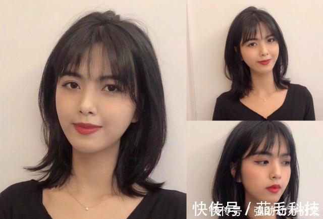 发型|今年很流行的“中长发”发型,好看又不挑脸型,早换上早变美