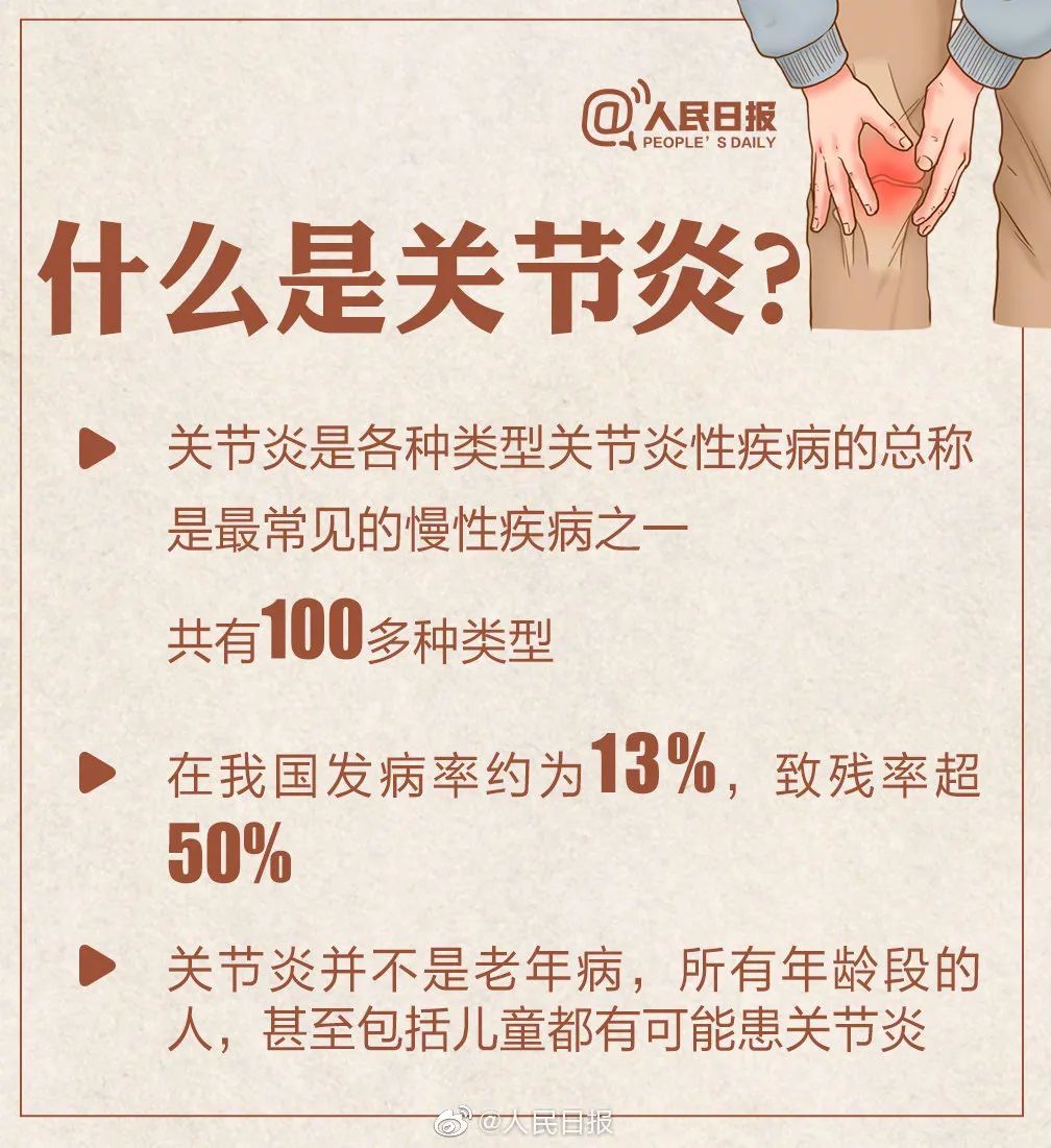 sdswsjkw|【我为群众办实事】公众健康素养大提升｜今天是世界关节炎日！不穿秋裤会得关节炎吗？关节保护你要知道这些！