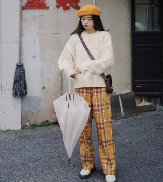 超级|一看就很有气质的女孩穿搭, 超级适合凹起造型