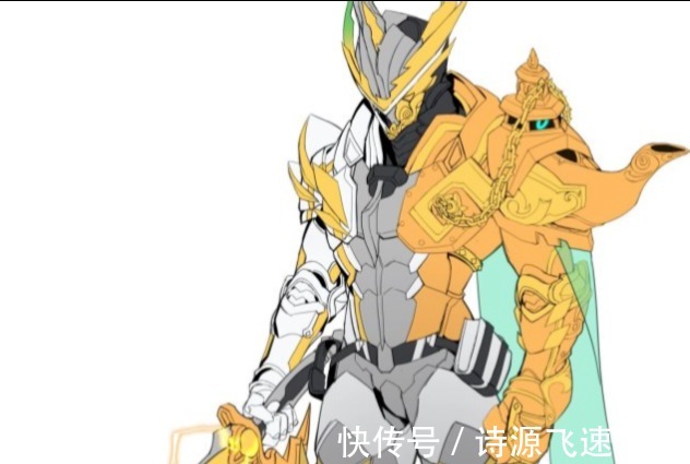 假面骑士剑|假面骑士自制版圣刃,飞羽真充满霸气,剑斩贴切忍者