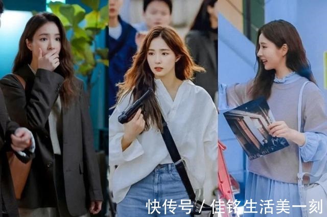 cr 适合亚洲女孩的韩式穿搭,早秋这么穿,洋气又时髦!